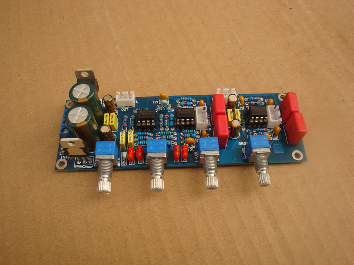 New Fever 4 Channel 5532 Front Power Amplifier Board Special Price