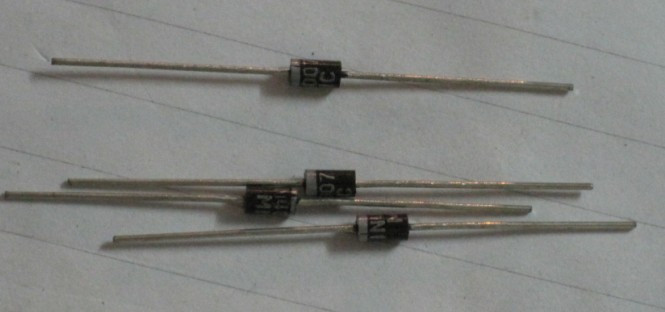 Fairing diodes 1N4007 IN4007 1A 1200V straight inserts DO-41 50 for only 1 piece = 50 only-Taobao