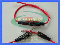 6 * 30 lead bushing insurance box fuse holder 6x30 lead wire seat fuse seat with wire insurance seat