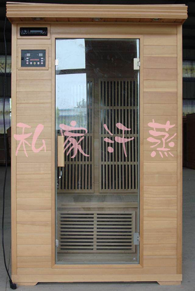 Manufacturer Direct Meischle Home Double mobile far infrared light wave room Carbon fiber sweat steam room Sauna Baths