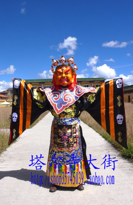 custom Tibetan opera costume stage costume national costume