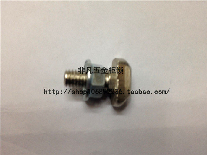 Manufacturer Direct Sales Extraordinary Hardware Cabinet Lock Supply Premium T-Shaped Hand Wring M6 Disc Head Screws Screw Rivets