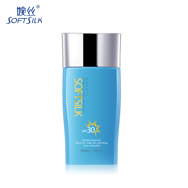 婉丝专柜正品 冰川海藻双护防晒乳SPF30（嫩白隔离） 防晒霜