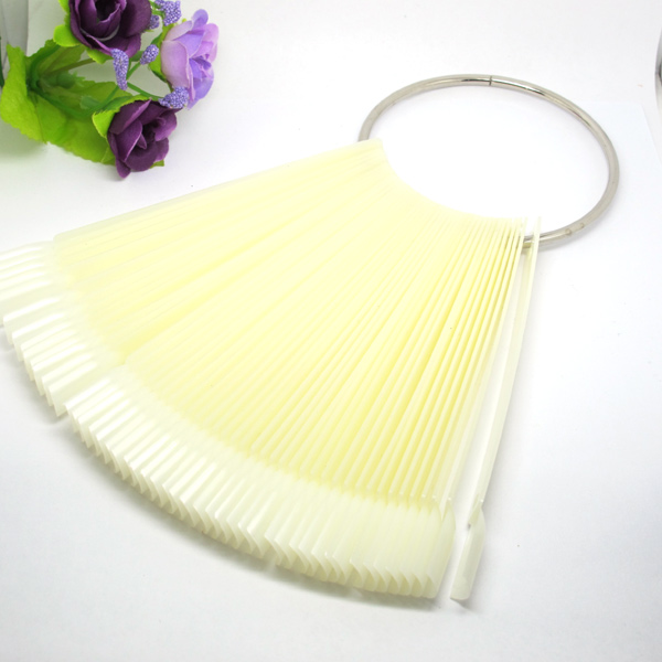 新品 指甲油展示架 美甲工具 指甲用品  扇形展示架48片
