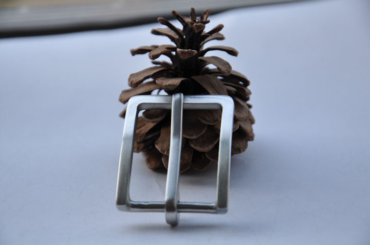 Wood Sub Handmade Strap Buckle 304 Stainless Steel Business Positive Dress Strap Delicate Buckle Inner Diameter 31 Wire Drawing Surface Hot Pin