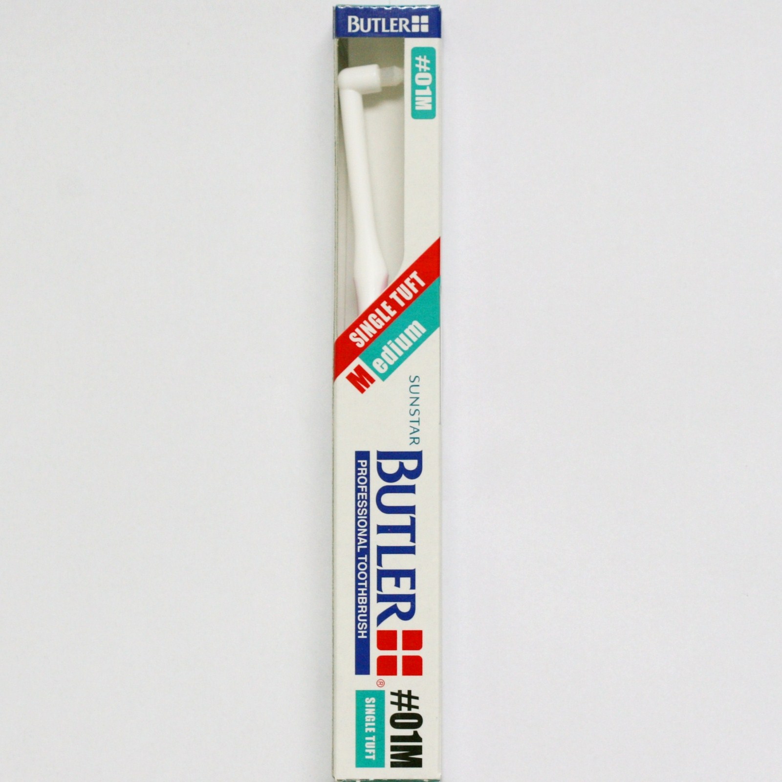 GUM Badler BUTLER single-beam brush (orthodontic implant wisdom tooth interdental cleaning toothbrush)