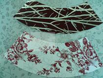 Custom Lamps Accessories Linen Cloth Art Lampshades Golden Ink Motherboards Test Show Board