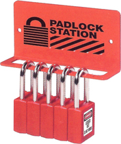 Bedi five-lock padlock lock lock rack safety lock metal lock hanger BD-8761