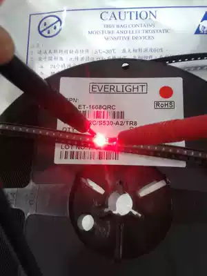 LED 0603 red bright red light LED luminous tube high end export indicator Special Golden Horn gold wire