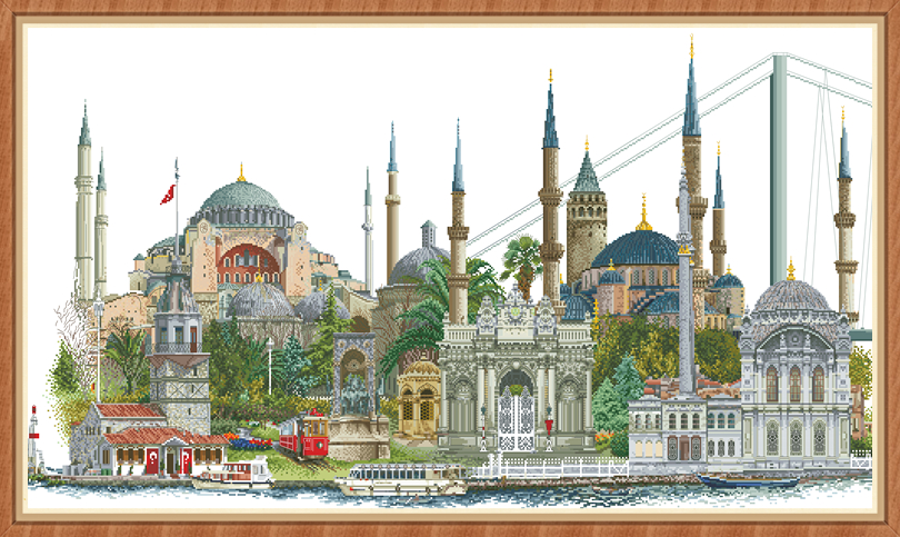 TG-479 ISTANBUL PAPER EMBROIDERY 25 pages 128g Color spray cans paper Print