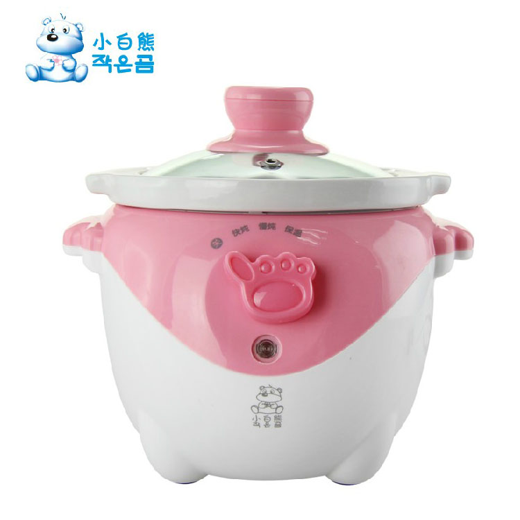 小白熊大容量bb煲hl-0678宝宝煮粥炖锅多功能电粥锅