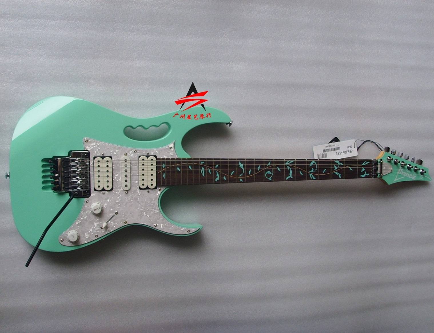 Ibanez JEM70V-SFG Steve Vai Electric Guitar Game-fitting Box 