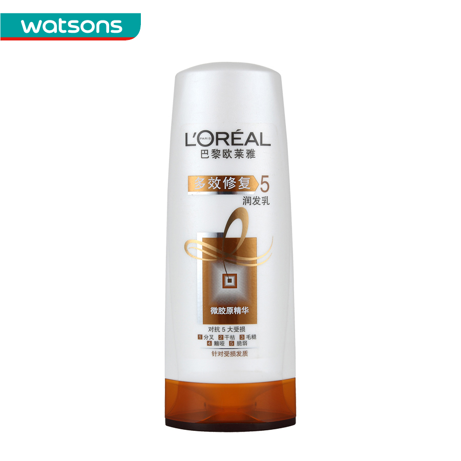 【屈臣氏】欧莱雅效修复润发乳400ml LOREAL 润发乳 护发素 精华