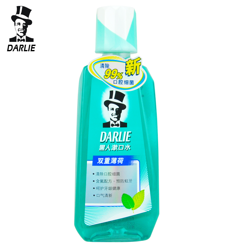 黑人漱口水双重薄荷 500ml 多省包邮
