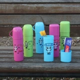 Мультяшная портативная система хранения для путешествий, коробка для хранения, зубная щетка