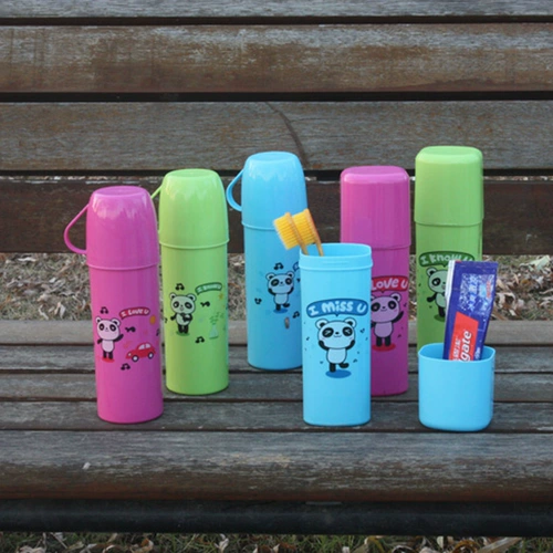 Мультяшная портативная система хранения для путешествий, коробка для хранения, зубная щетка