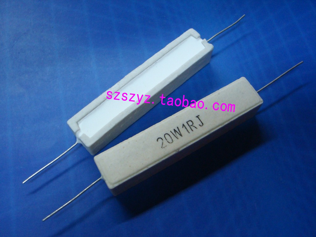 20W22R Cement resistance 20W 22RJ Ω 10W 10W 30W 50W 50W resistance