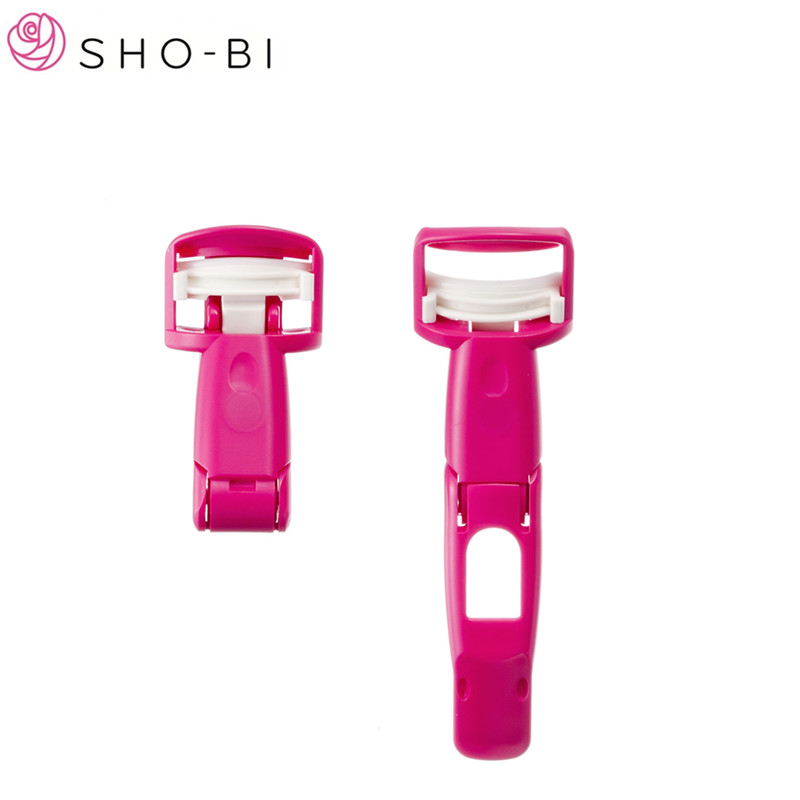 SHO-BI妆美堂GREEN BELL睫毛工具折叠睫毛夹日本全进口(玫红色）