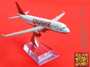 KINGFISHER Airbus A320 hợp kim mô hình máy tĩnh RC mô hình máy bay mô hình máy bay mô hình quà tặng không khí