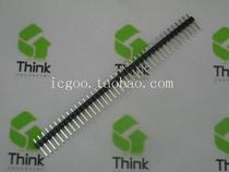  Pin row 2 54 spacing 1*40P single row pin straight needle(high quality copper needle)