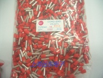 European-style terminal cold-pressed insulation terminal terminal pin-type needle-shaped tube type copper joint VE4009 E4009 E4009