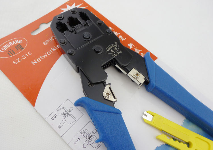 Yongbang SZ-316 Yongbang three-use net pliers network line crimping pliers telephone crimping pliers wire stripper