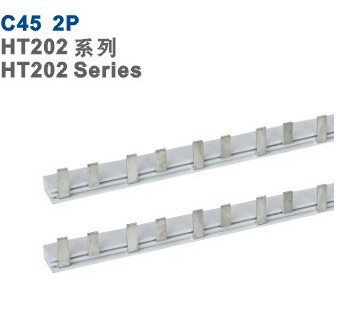 Air switch circuit breaker distribution box bus bar copper bar connection bar 2P dedicated connection 40A
