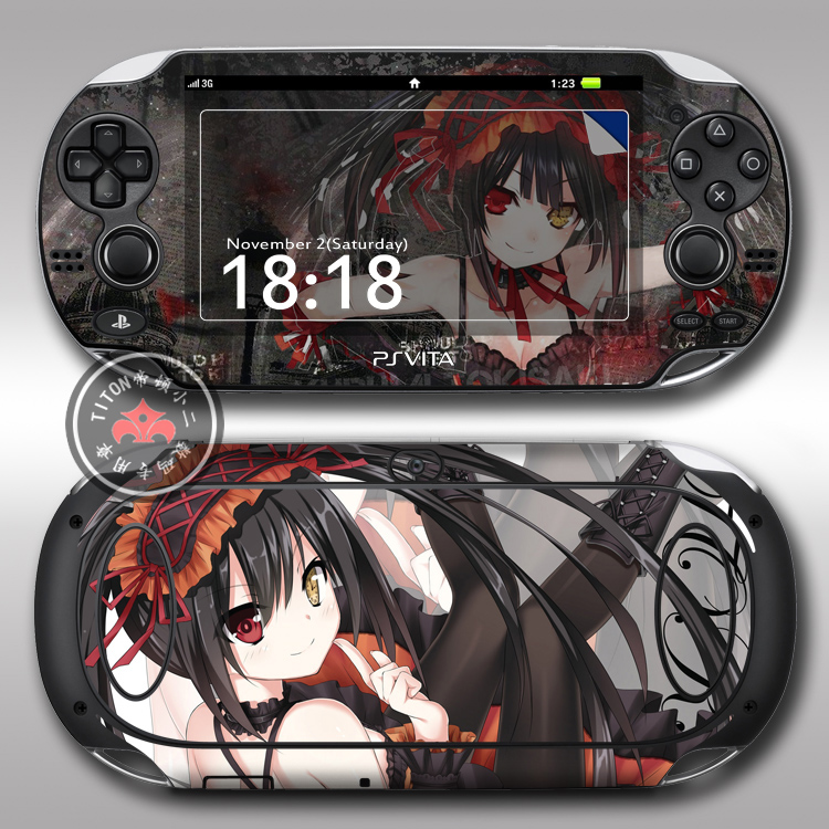 PSV1000 Pain Machine Cling Film Sticker Cartoon Dating Big Fight Three Pain Sticking Accessories Color film