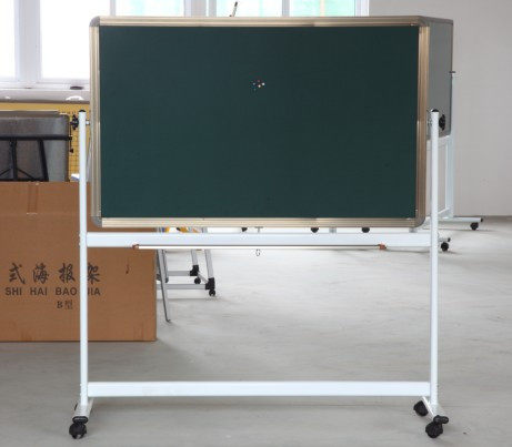 Spring silk mobile blackboard flip blackboard double - sided magnetic blackboard kindergarten luxury blackboard