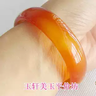 Natural A cargo ice glutinous agate bracelet floating flower Burmese bracelet sale