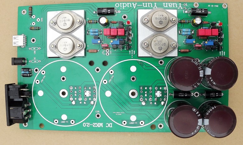 The new gold seal version is super parallel to the class A voltage stabilization