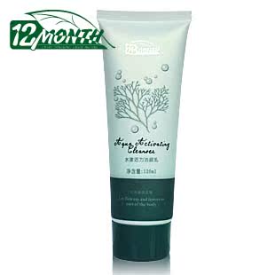 十二月坊水漾活力洁颜乳120ml 温和清洁 清爽卸妆 保湿嫩滑