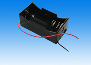 No. 1 battery case 1 section 1 battery case 1 section 1 section with wire AAA battery case