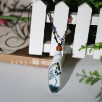 Personalized fashion pendants porcelain personalized pendants porcelain culture porcelain pendants fashionable personalized and beautiful