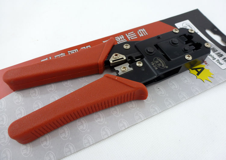 Special price Yongbang SZ-318 high-quality two-purpose RJ45RJ11 network line crimping pliers telephone line pliers dual-use net pliers