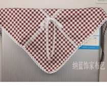 Cotton cloth cover towel microwave oven cover cloth refrigerator cover washing machine cover towel multi-purpose cover towel