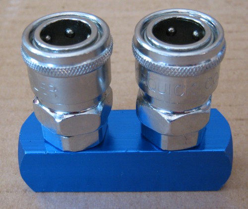 Straight 2-ton quick joint with quick joint SML-2