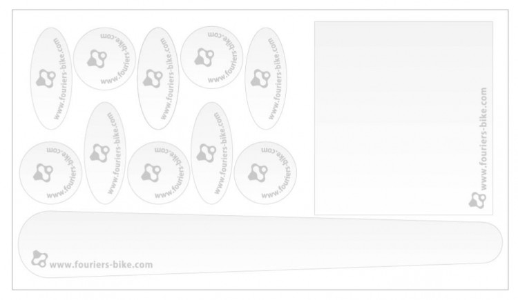 Fouriers Bike Frame Lower Fork Transparent Guard Chain Sticker Rhinoceros Leather Elephant Leather Stick Crash-proof Strips