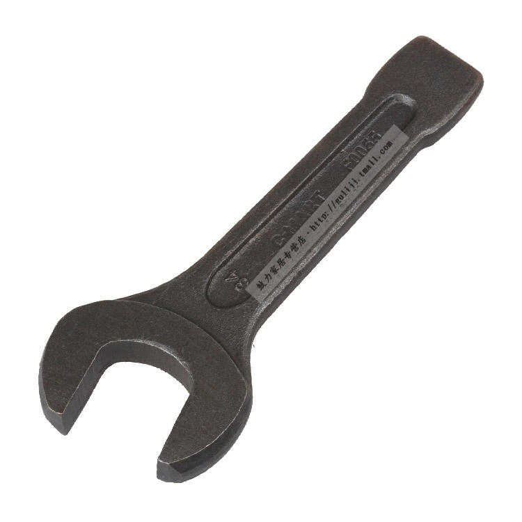 Taiwan Sima Single - head opening strike wrench chromium vanadium alloy steel forged wrench large torque heavy wrench