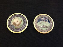 US Forces Commemorates Chapter (Challenge coin) - The US Navys Seventh Team-Blue Ridge