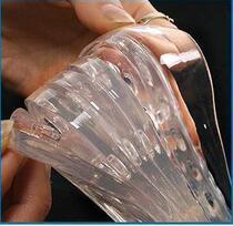 5-layer silicone transparent heightening pad 5-layer inner-heightened insole invisible shock absorber 5-layer heightened pad heightened half-pad