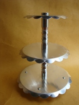 Baking three-layer aluminum cake shelf 6 8 10 inch three-layer wedding shelf