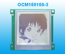 Jinpeng LCD screen graphics dot matrix OCM160160-3 COG 3 35v parallel port FSTN