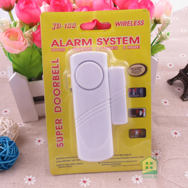 Home door and window alarm anti-theft window siren door magnetic alarm door open window burglar alarm free of mail-Taobao