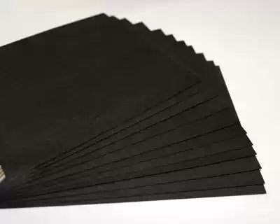 Ten pieces of 120g black packaging paper packaging paper advertising background packaging materials wallpaper full open large sheet black paper Custom Cut size gift box gift gift bouquet wrapping paper wholesale