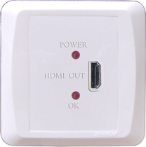 Special price: HDMI long distance single network cable extension panel (high definition line extension) Furnishing Mandatory Equipment