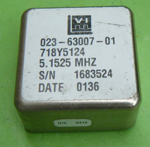 VI 5MHz high stability crystal oscillator 718Y5124