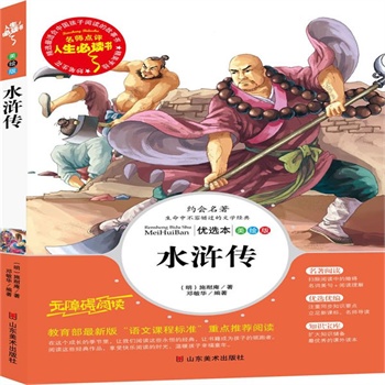 正版包邮促销水浒传-名师点评人生必读书