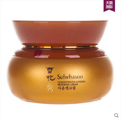海外直邮 韩国Sulwhasoo雪花秀滋阴滋盈人参面霜60ml