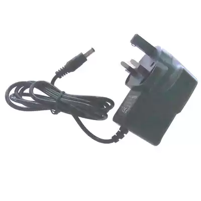 Power adapter 1A2A3A three plug flat foot port plug power plug AC100-240V to 12V